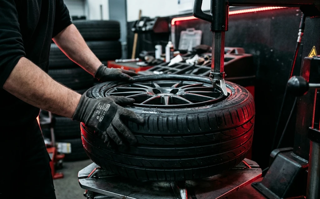 On-Rim Tire Change
